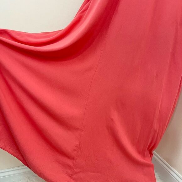 Venus Coral Beachy Rayon Tank Maxi Dress M - Picture 3 of 7